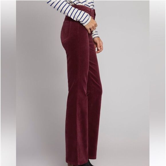 CURRENT ELLIOTT THE SIDE STREET VELVET FLARE PANT 28 - Picture 3 of 5
